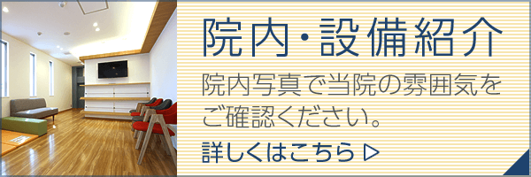 院内・設備紹介|院内写真で当院の雰囲気をご確認ください。詳しくはこちら
